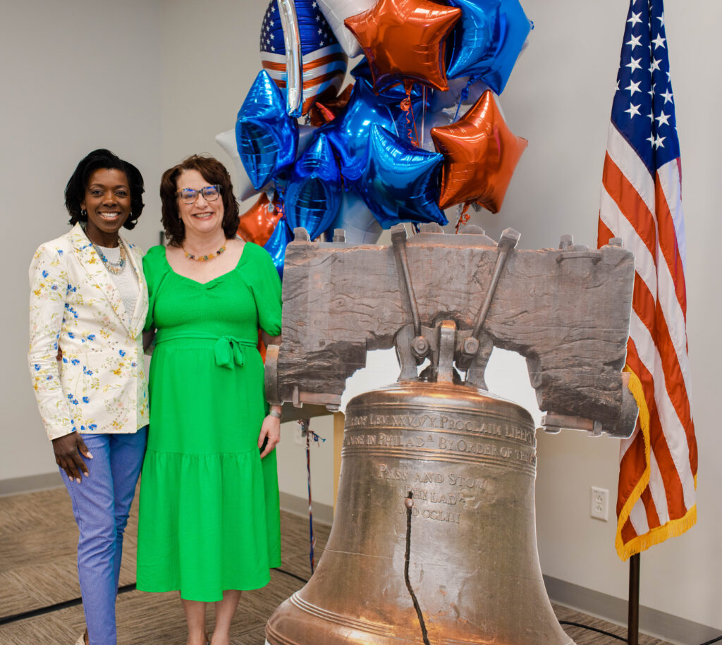 Patricia Desouza, left, credits Dr. Linda Thomas-Hemak, president and CEO of The Wright Centers for Community Health and Graduate Medical Education, for providing care and instilling hope that uplifted her oldest son as he coped with life-threatening kidney issues.