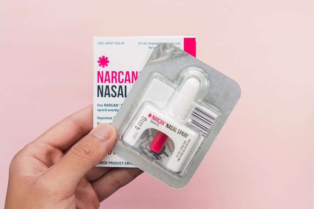 Naloxone nasal spray