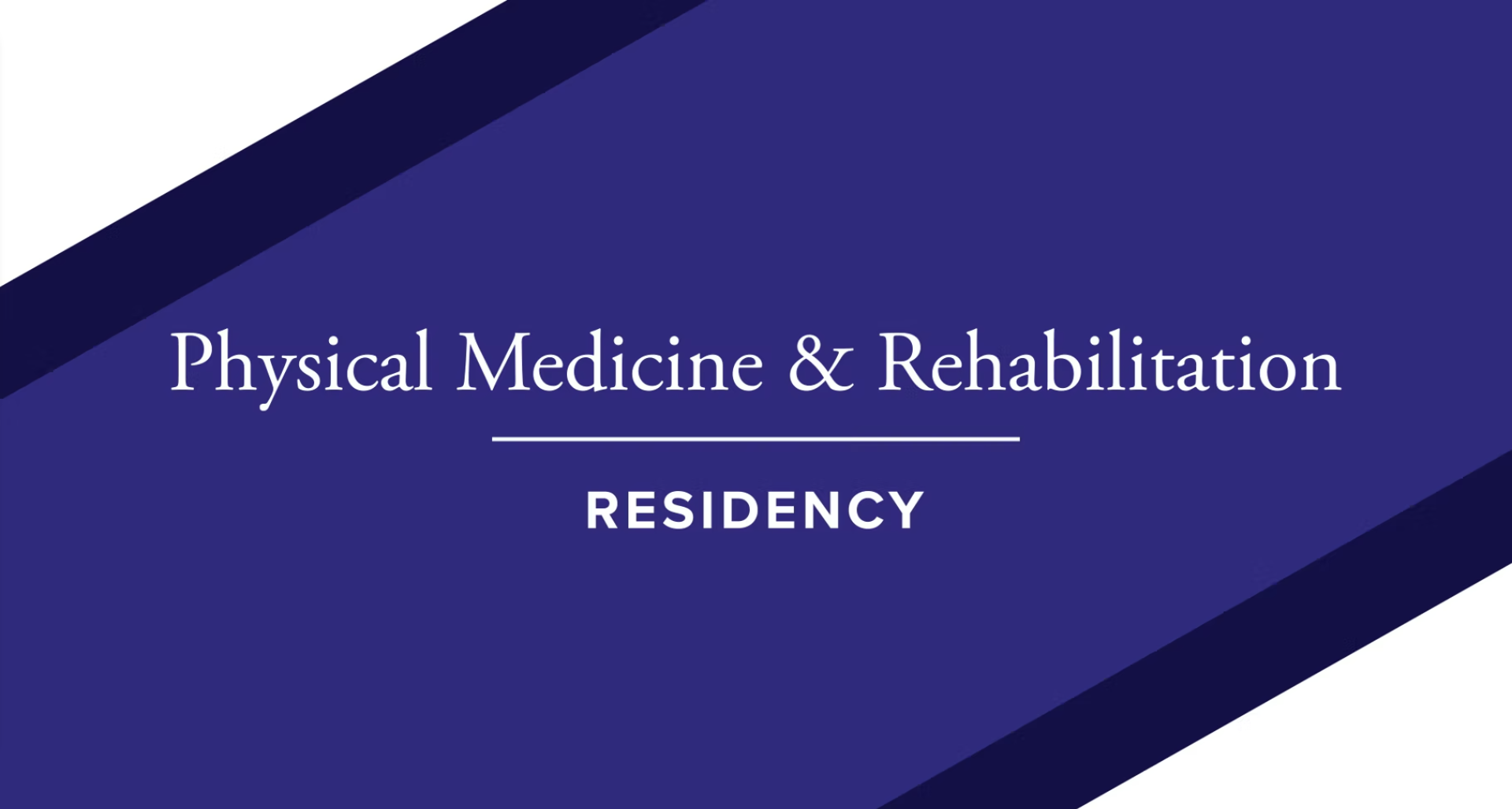 Médecine physique et réadaptation